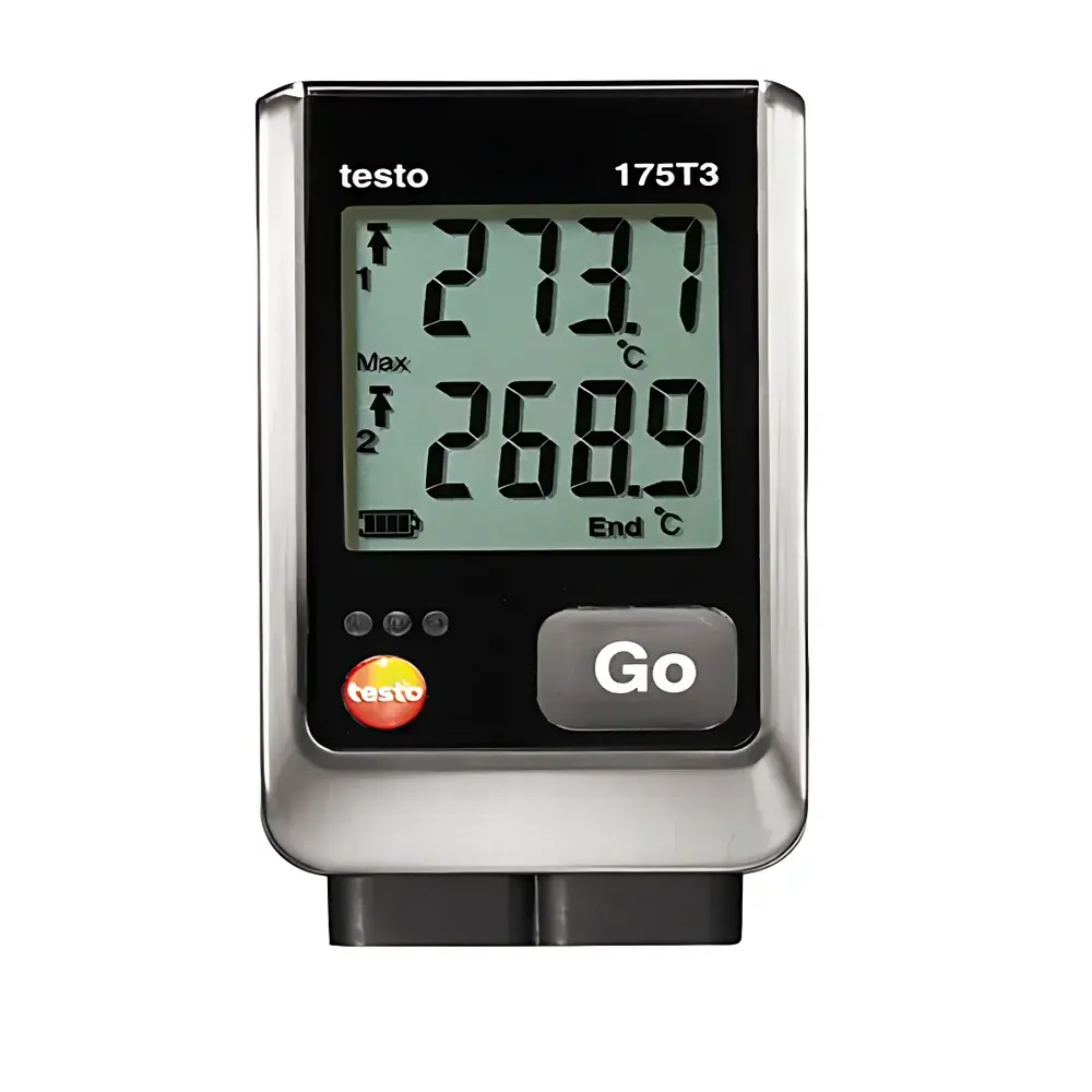 testo 175 T3 Dual-Channel External Thermocouple Data Logger (Type K/T)