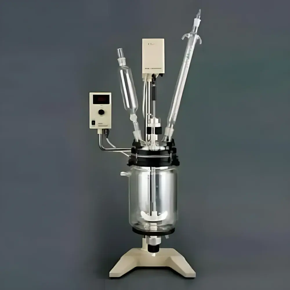 Shanghai Yarong RV-605 Vacuum Jacketed Glass Reactor