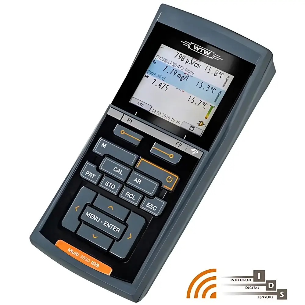 WTW Multi 3630 IDS Portable Five-Parameter Water Quality Analyzer