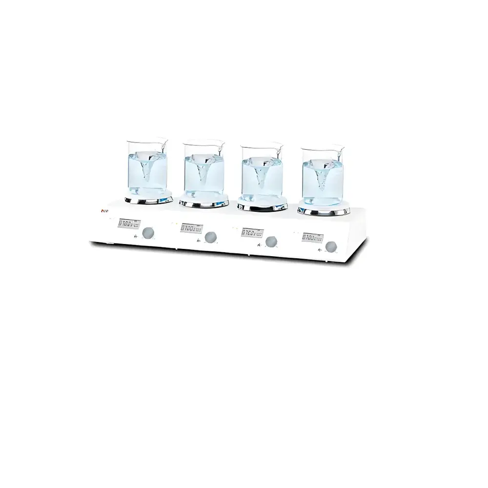 DLAB MS-M-S4 LED Digital Multi-Channel Magnetic Stirrer