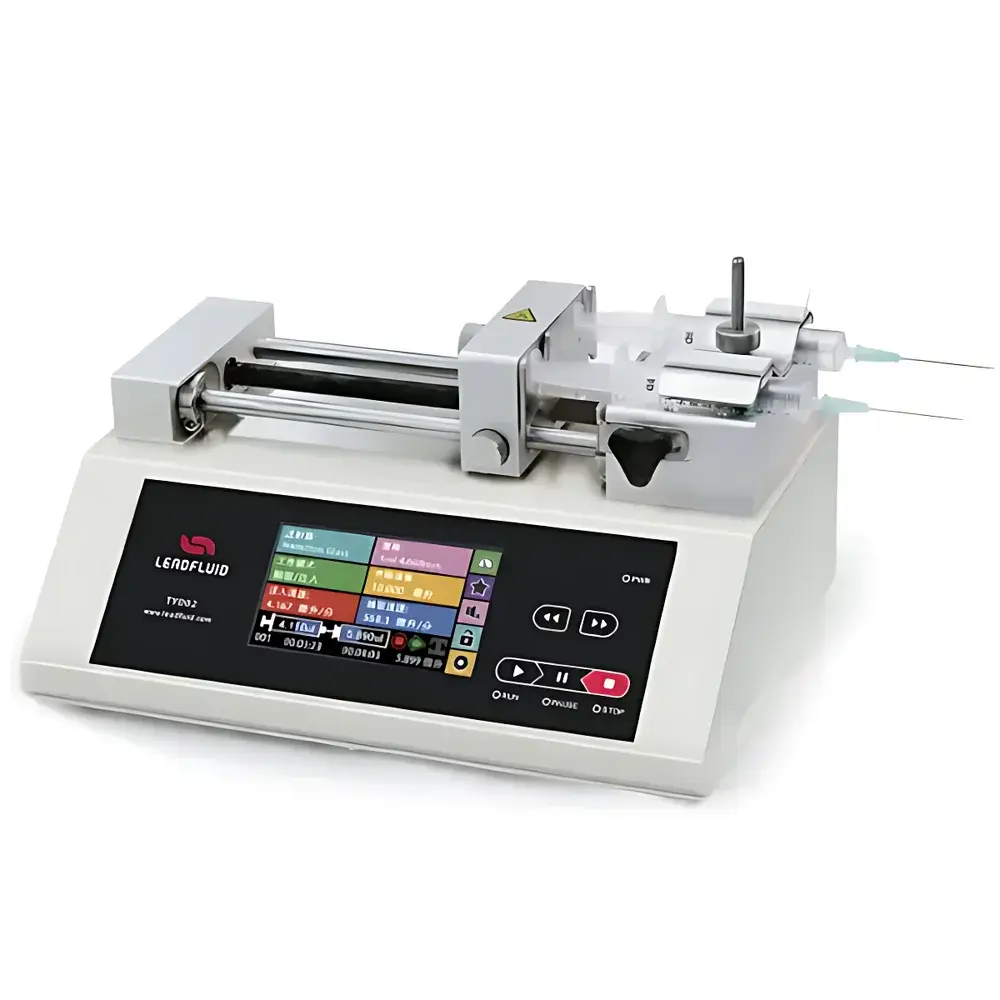 LeadFluid TYD02-02 Dual-Channel Laboratory Syringe Pump