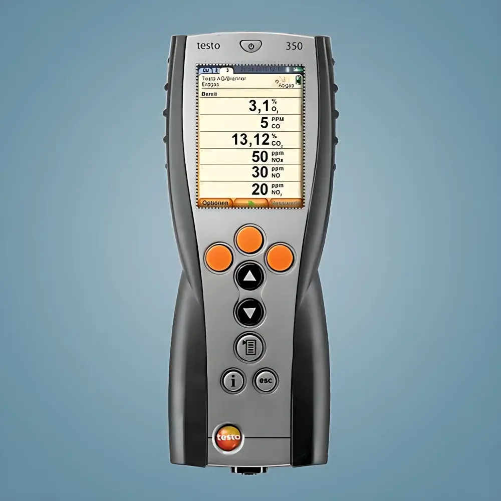 testo 350 Flue Gas Analyzer Handheld Controller (Model 0632 3521)
