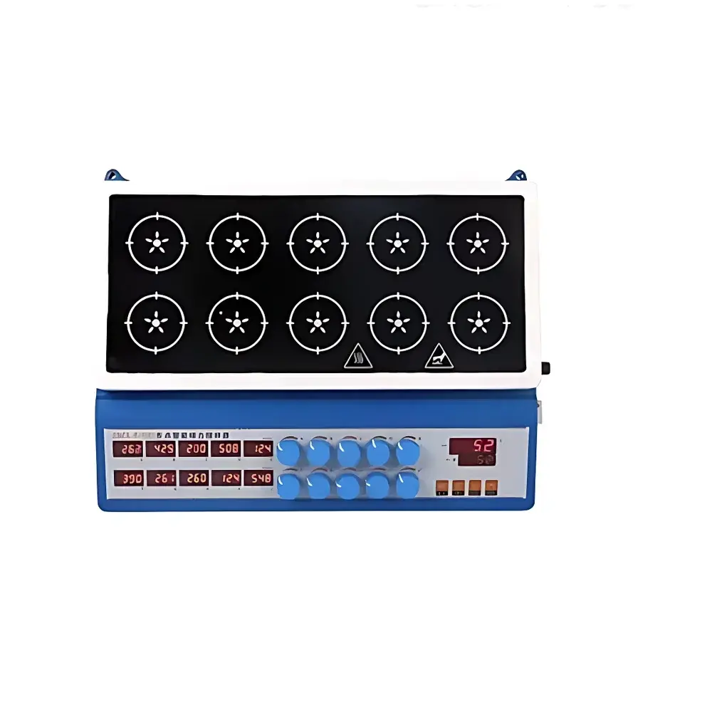 Gongyi Yuyi ZNCL-S-10D Digital Multi-Point Magnetic Hotplate Stirrer