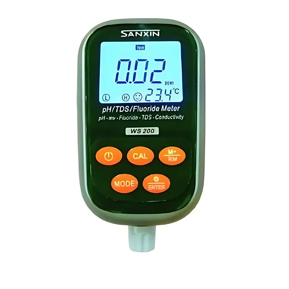 SANXIN WS200 Portable pH / TDS / Fluoride Ion Concentration Meter