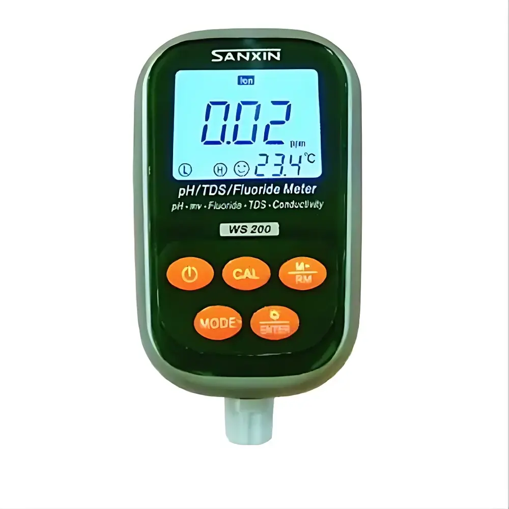 SANXIN WS200 Portable pH / TDS / Fluoride Ion Concentration Meter