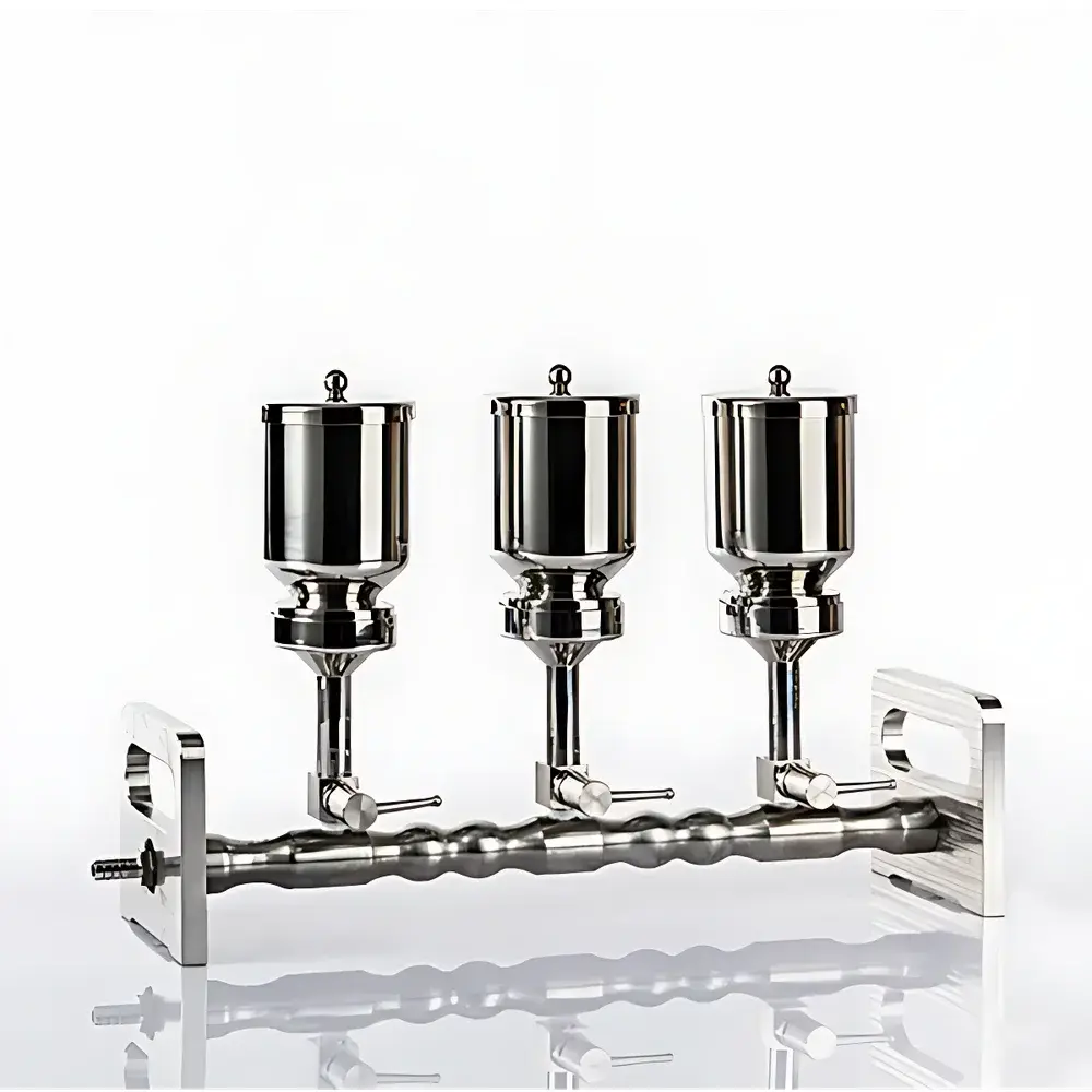JINTENG Stainless Steel Triple-Filter Assembly with Magnetic Base