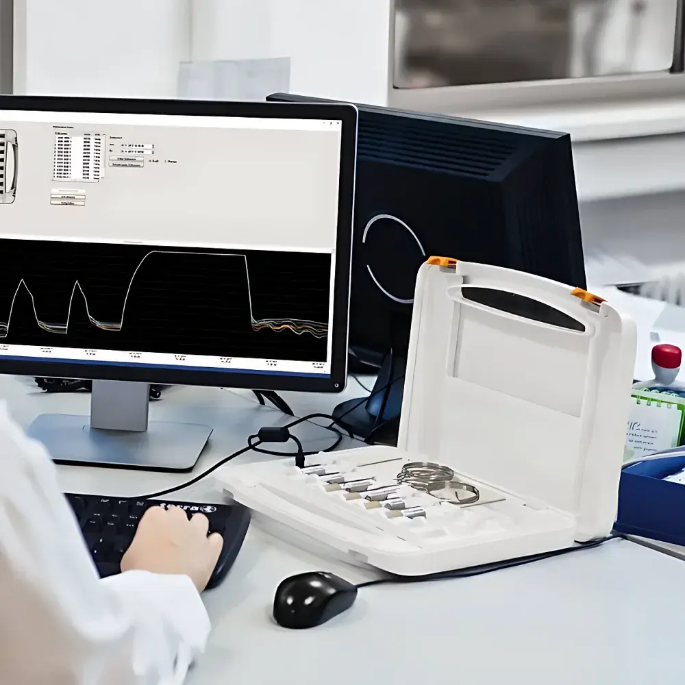 testo Compact Instrument Case with Integrated 8-Channel Data Logger Reader (Model 0516 1901)