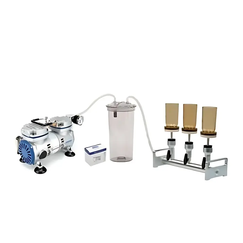 WIGGENS BioVac320A Stainless Steel Multi-Position Vacuum Filtration System