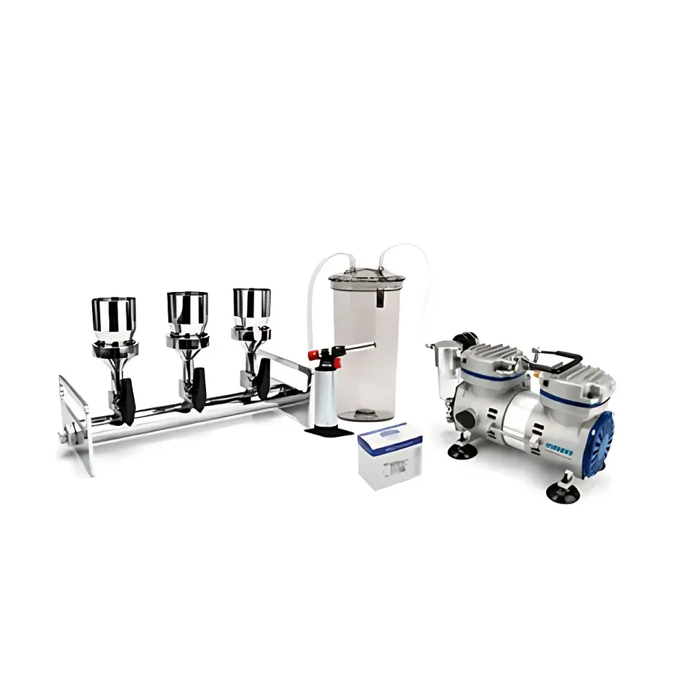 WIGGENS BioVac330B Stainless Steel Multi-Position Vacuum Filtration System