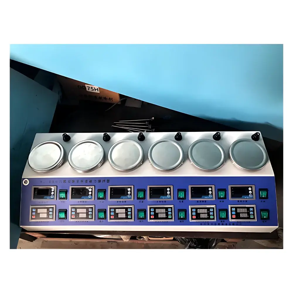 CZGY HJ-6AH Six-Station Digital Temperature-Controlled Magnetic Stirrer