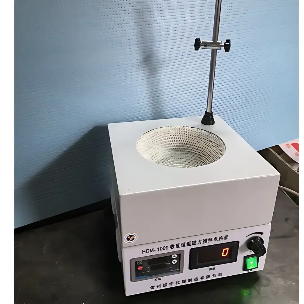 CZGY HDM-1000S Dual-Digital Display Constant-Temperature Magnetic Stirring Electric Heating Mantle