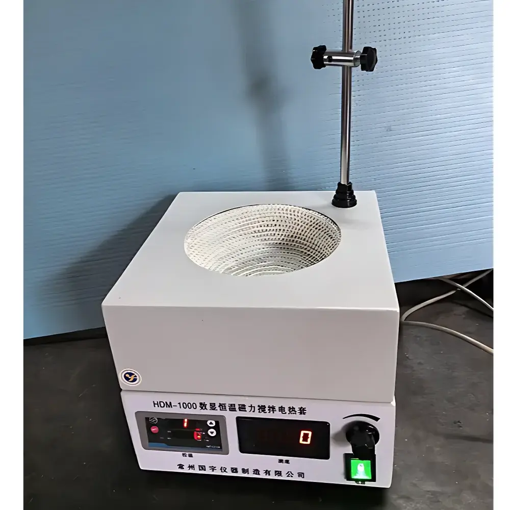 CZGY HDM-1000S Dual-Digital Display Constant-Temperature Magnetic Stirring Electric Heating Mantle