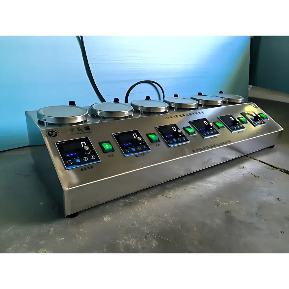 CZGY HJ-6B Dual-Display Magnetic Stirrer with Independent Temperature Control