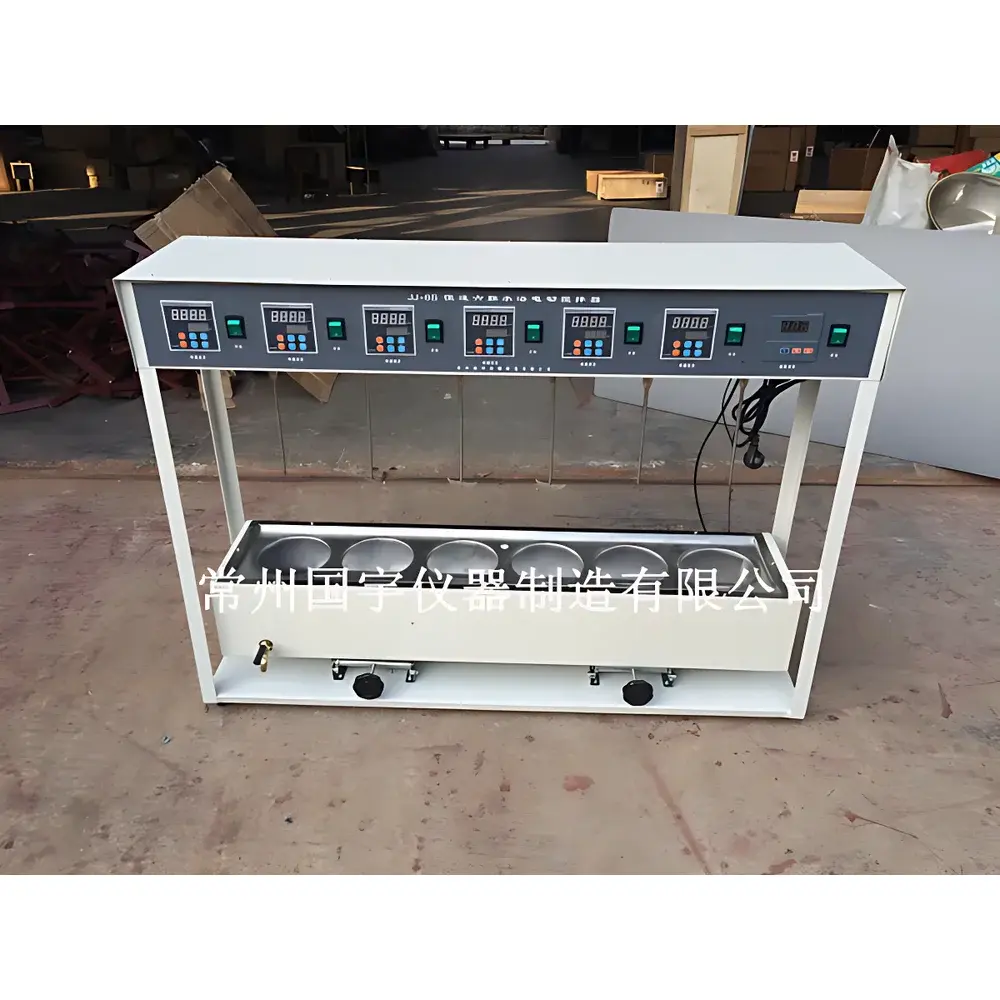 CZGY JJ-6S Constant-Speed Six-Station Water-Bath Magnetic Stirrer