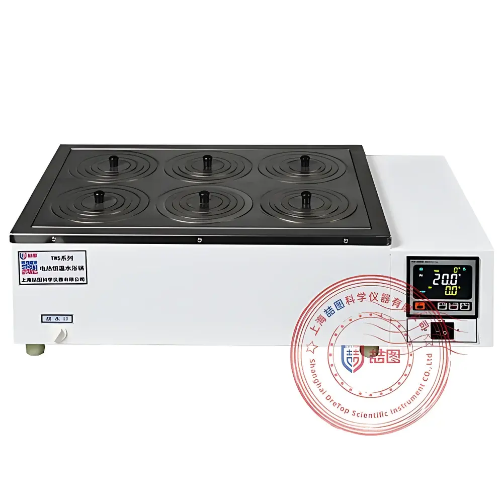 DRETOP TWS-26 Dual-Row Six-Position Electric Constant-Temperature Water Bath