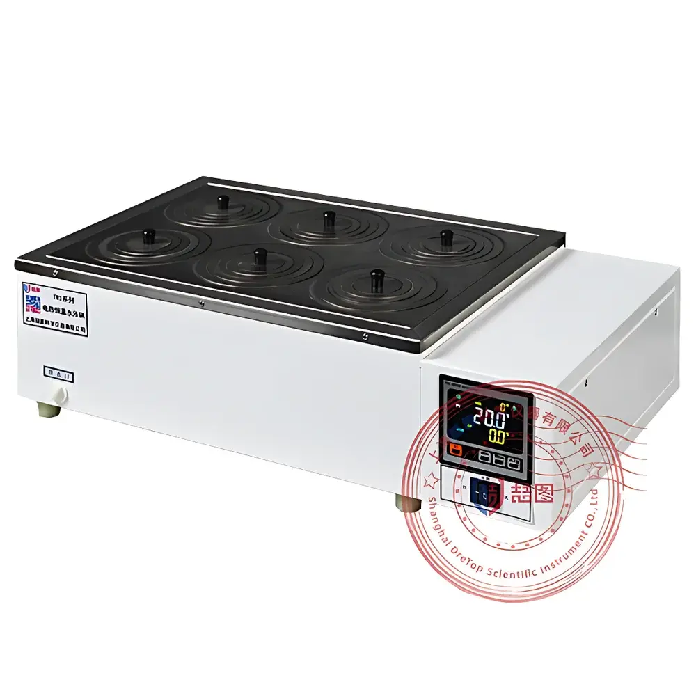 DRETOP TWS-26 Dual-Row Six-Position Electric Constant-Temperature Water Bath