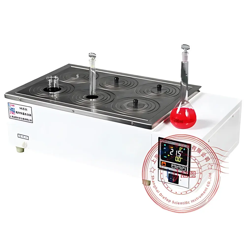 DRETOP TWS-26 Dual-Row Six-Position Electric Constant-Temperature Water Bath