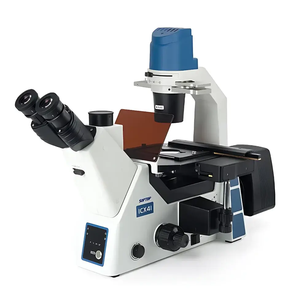 SOPTOP ICX41 Inverted Fluorescence Microscope