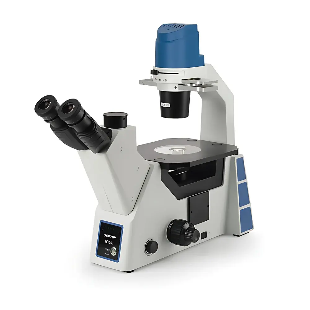 SOPTOP ICX41 Inverted Fluorescence Microscope