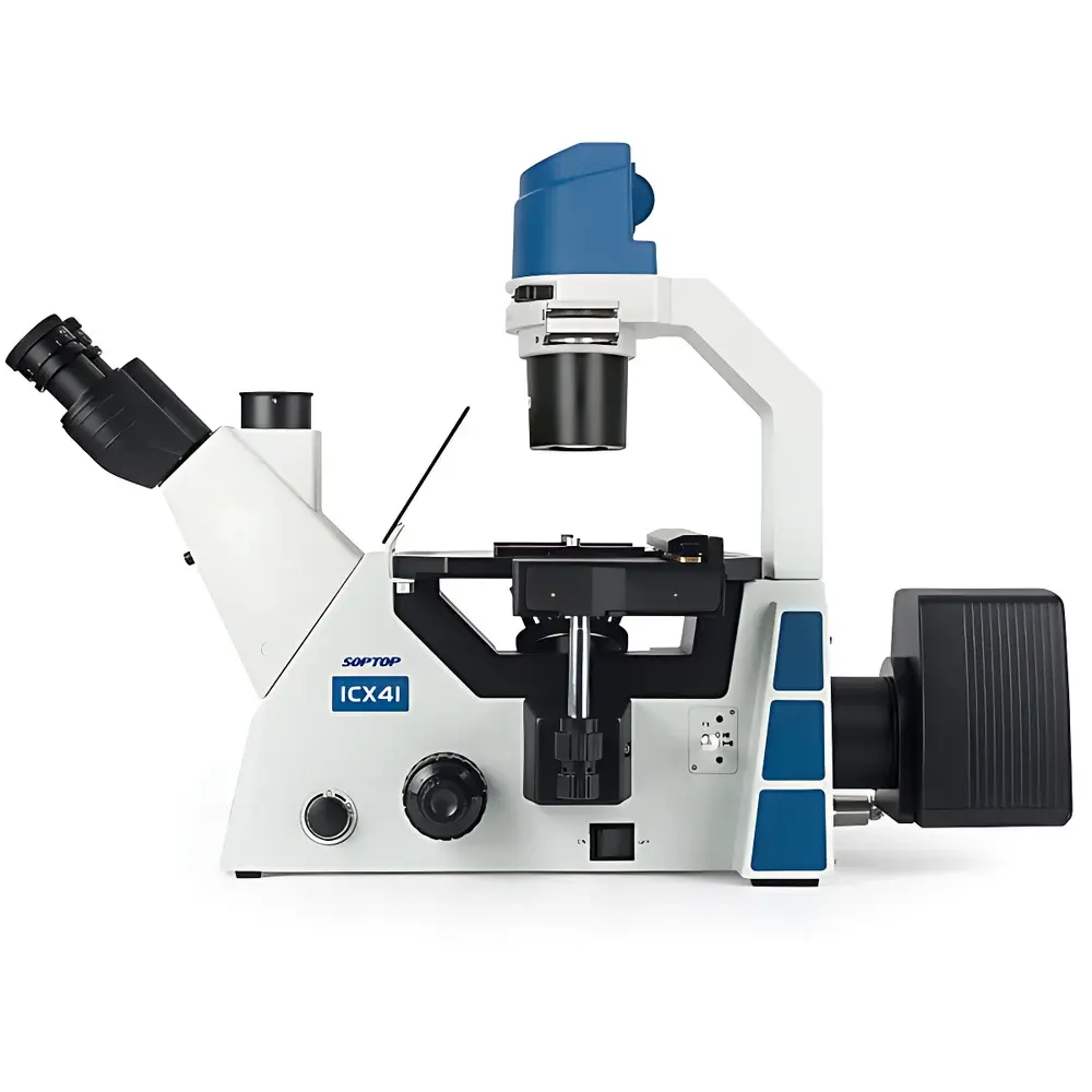 SOPTOP ICX41 Inverted Fluorescence Microscope