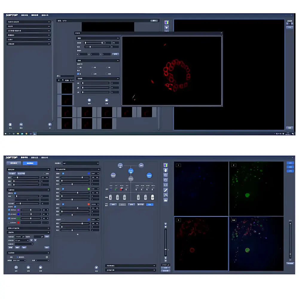 SOPTOP M-SIM6000 Structured Illumination Microscopy (SIM) System