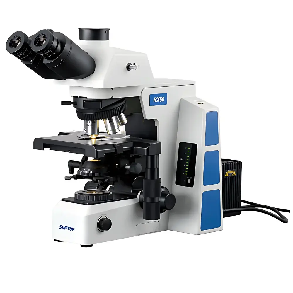 SOPTOP RX50 Research-Grade Upright Fluorescence Microscope