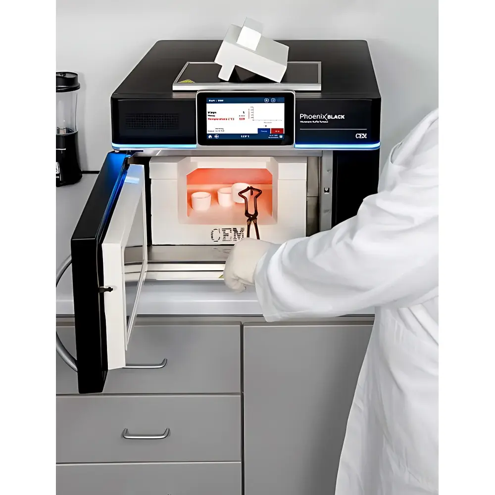 CEM PHOENIX BLACK Microwave Muffle Furnace for Ashing Analysis