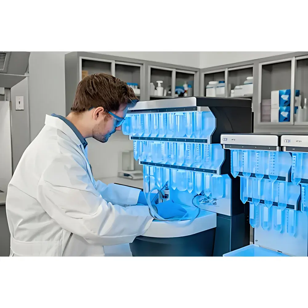 CEM LibertyBlue 2.0 Automated Microwave Peptide Synthesizer