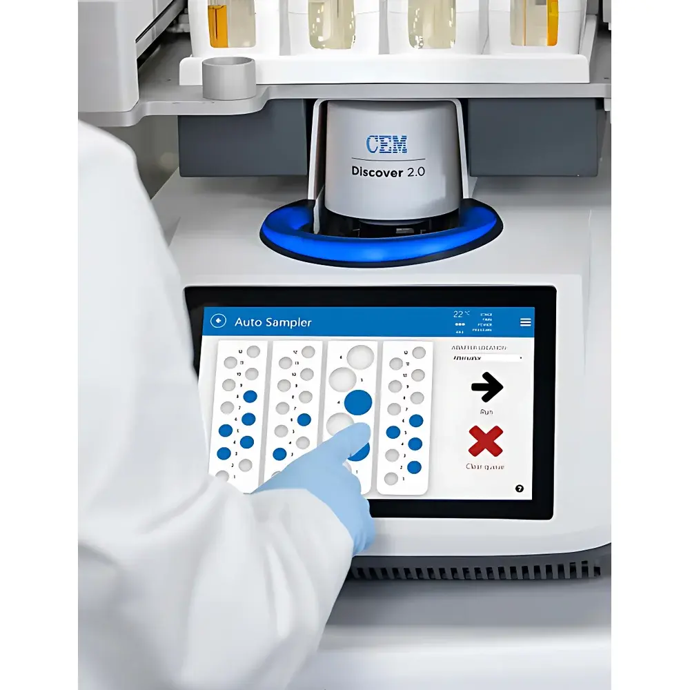 CEM Discover 2.0 Ring-Focused Single-Mode Microwave Synthesis System (300 mL Cavity)