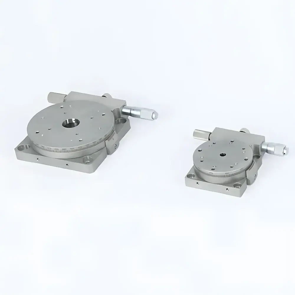 SKR Series Stainless Steel Precision Manual Rotary Stage (Vacuum-Compatible)