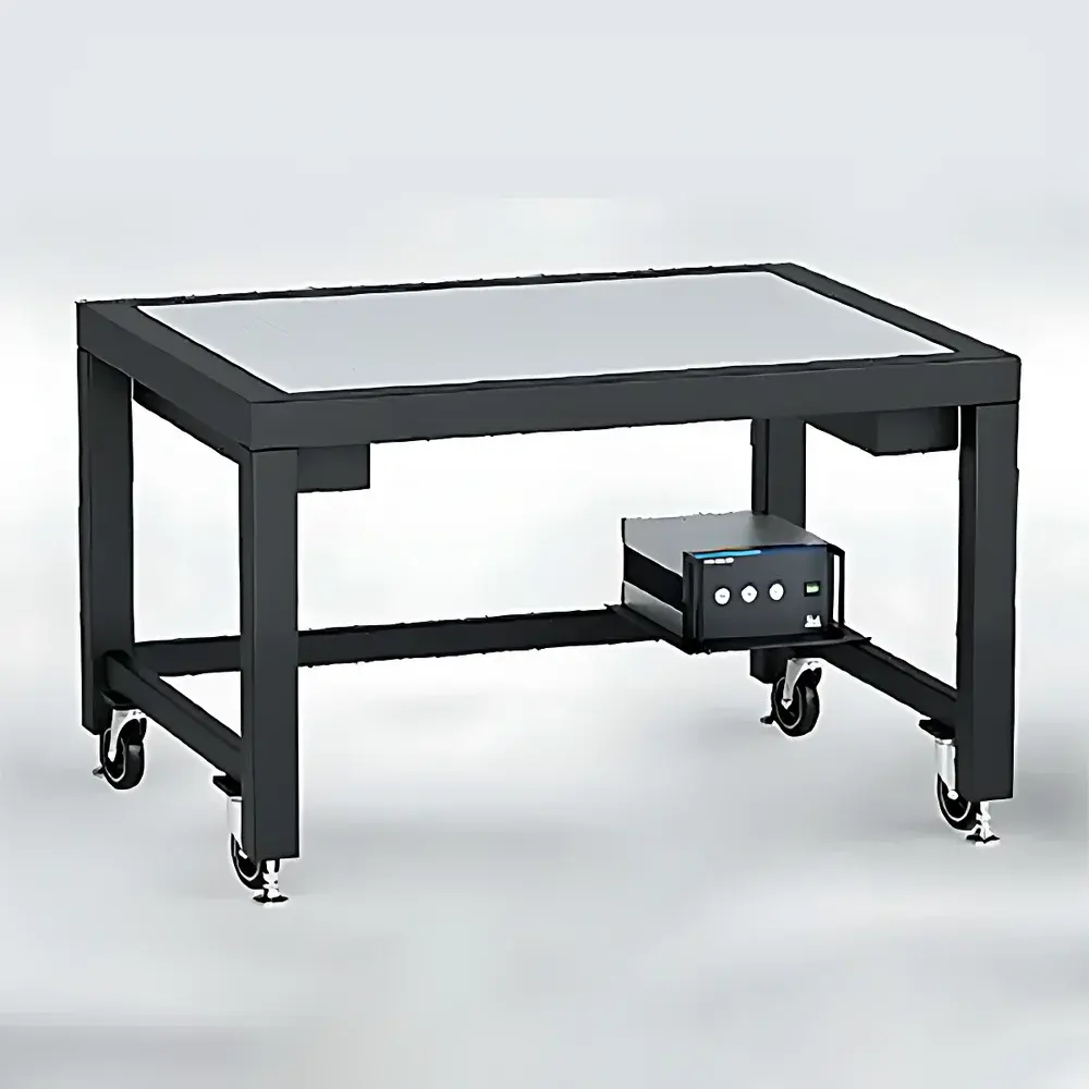 Accurion Workstation Vario Series Ergonomic Optical Workbench with Integrated Active Vibration Isolation
