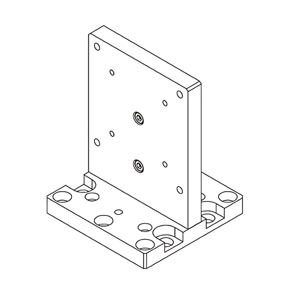 ZOLIX BP Series Vacuum-Compatible Optical Mounting Base Plate