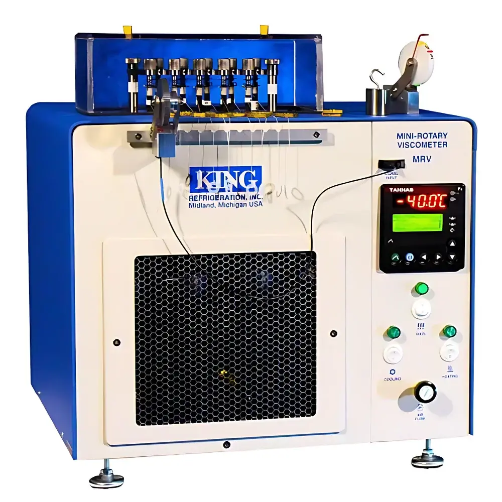 KING MRV TP-1 Cold Cranking Simulator (CCS) and Mini-Rotary Viscometer (MRV) for Lubricating Oil Low-Temperature Pumpability Testing