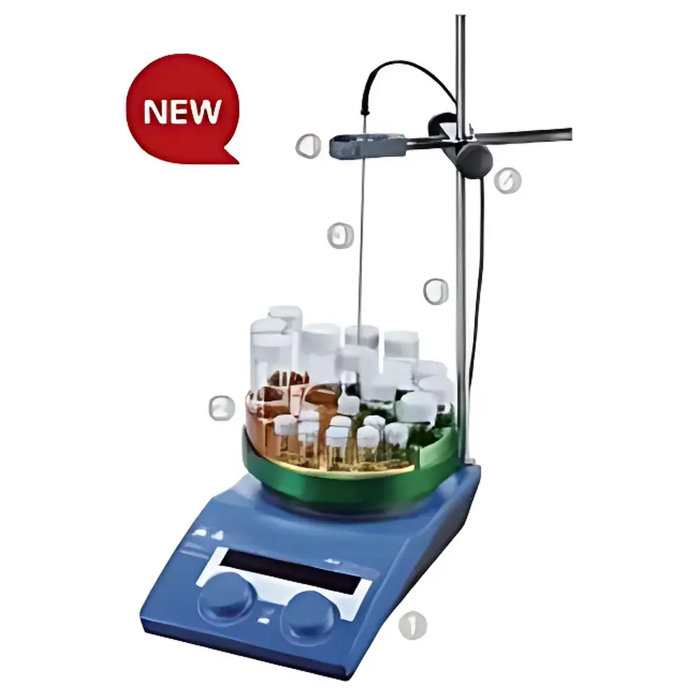 IKA RCT Basic Heating Magnetic Stirrer with H135.3 Multi-Block Heating Platform