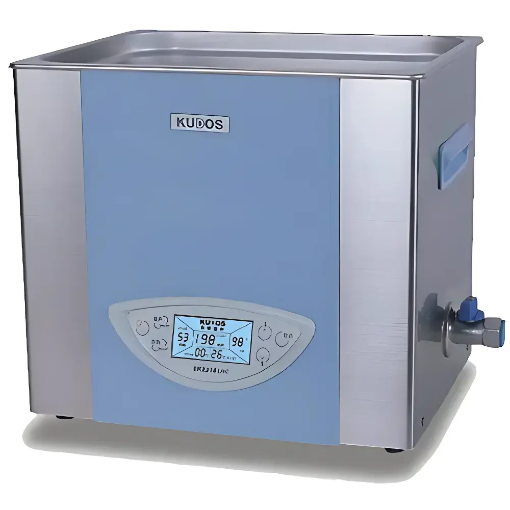 KUDOS SK2200LHC–SK8200LHC Dual-Frequency Benchtop Ultrasonic Cleaner
