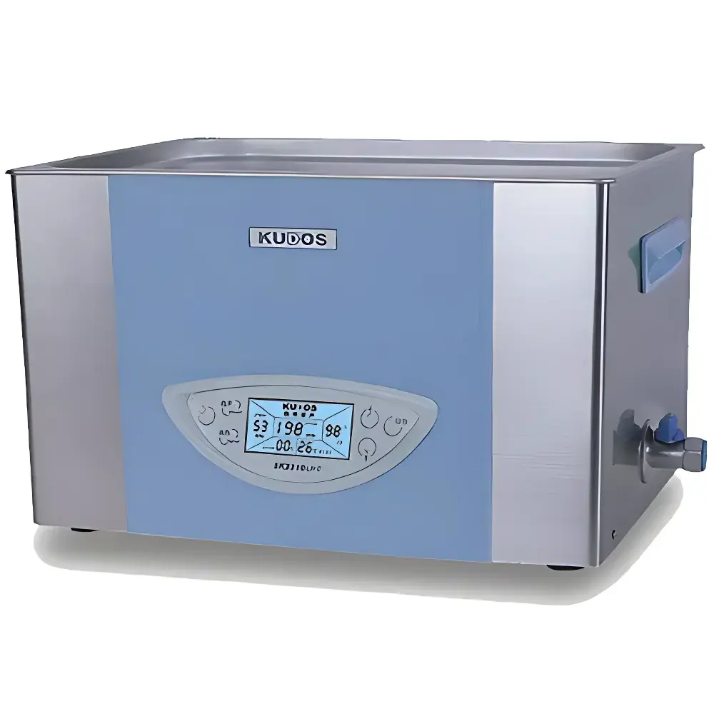 KUDOS SK2200LHC–SK8200LHC Dual-Frequency Benchtop Ultrasonic Cleaner