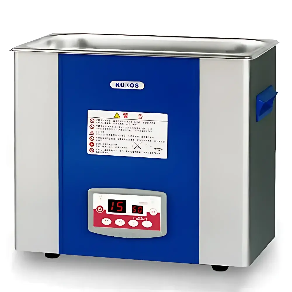 KUDOS SK1200GT/SK2200GT/SK3300GT/SK5200GT Series Low-Frequency Degassing & Heated Benchtop Ultrasonic Cleaner