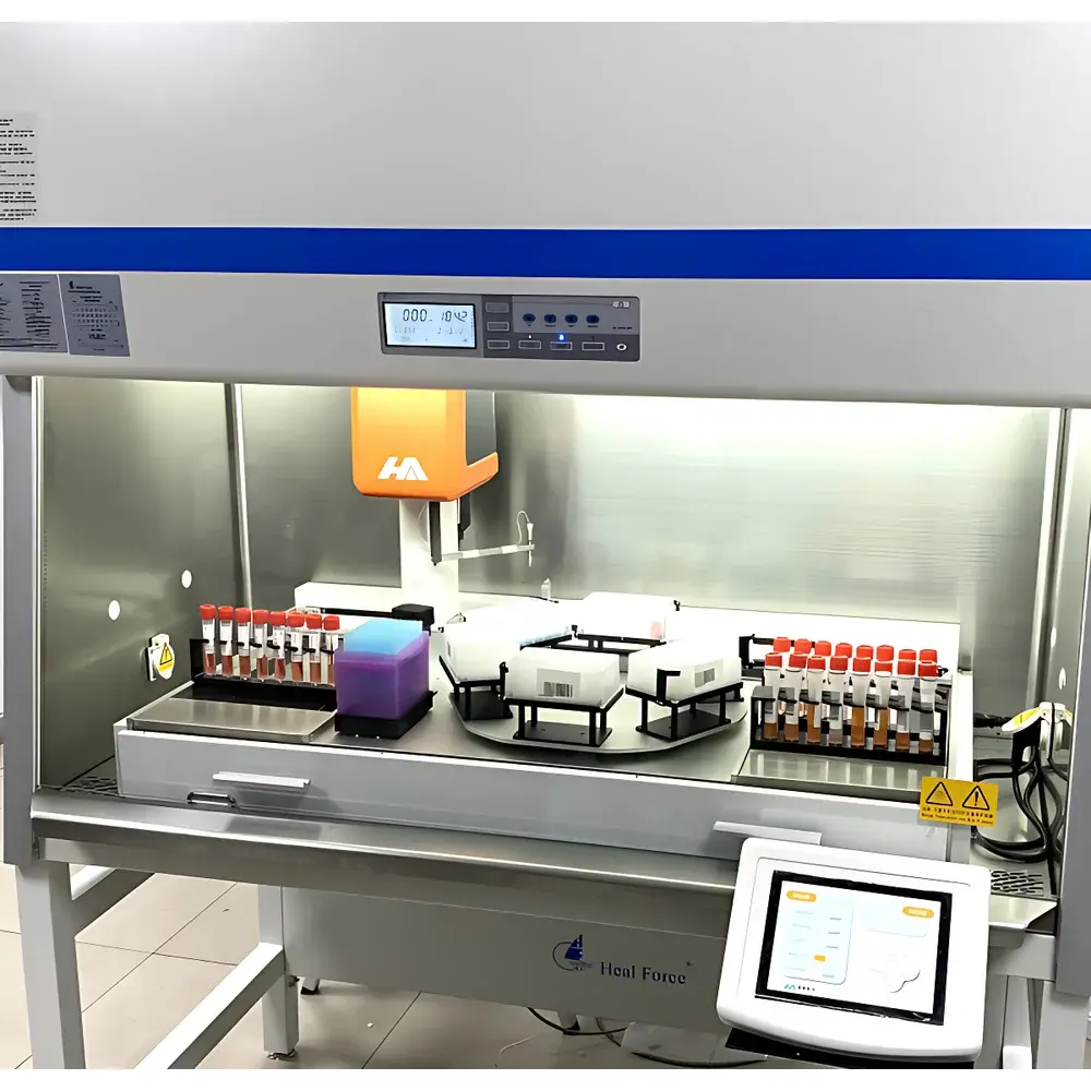 HengAo HTS-966 High-Throughput Nucleic Acid Sample Transfer System (Tube-to-Plate Dispenser)