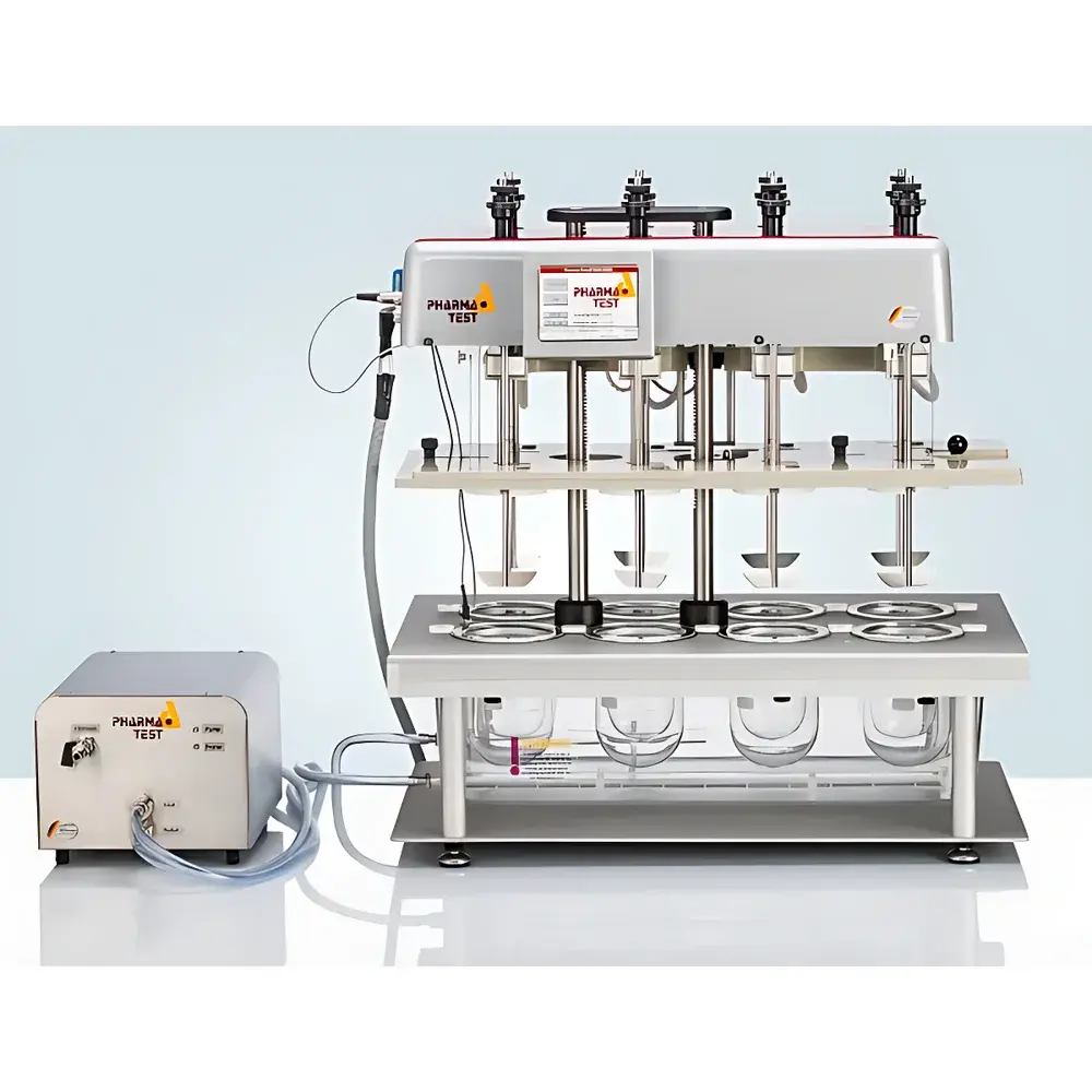 Pharma-test PTWS 820D Semi-Automatic 8-Station Dissolution Sampling System