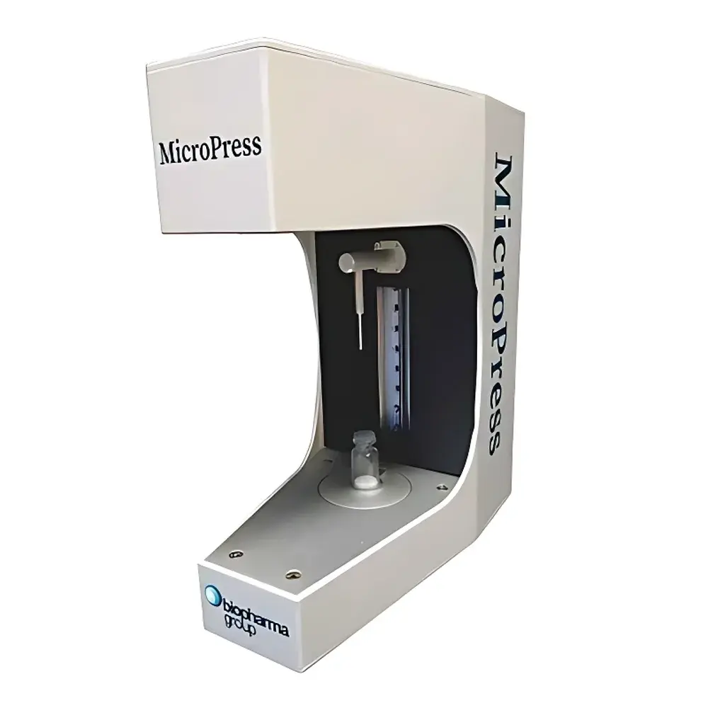 Biopharma Micropress Freeze-Dried Cake Strength Tester