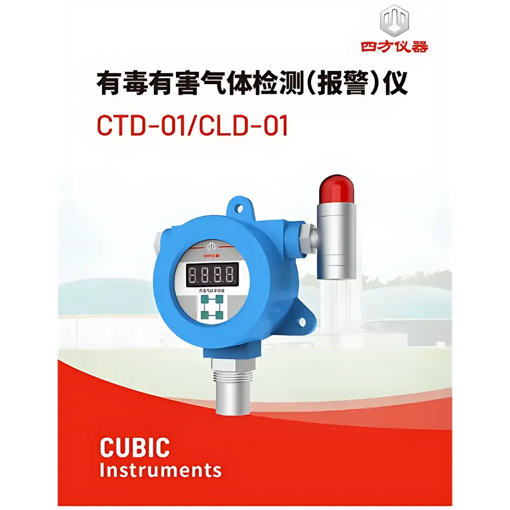 CUBIC INSTRUMENTS CTD-01/CLD-01 Toxic & Hazardous Gas Detector (Alarm)