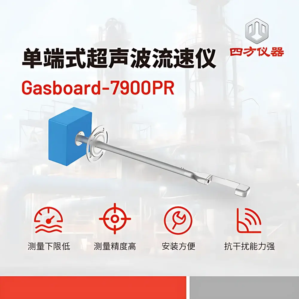 CUBIC INSTRUMENTS Gasboard-7900PR Single-Ended Ultrasonic Flow Velocity Meter