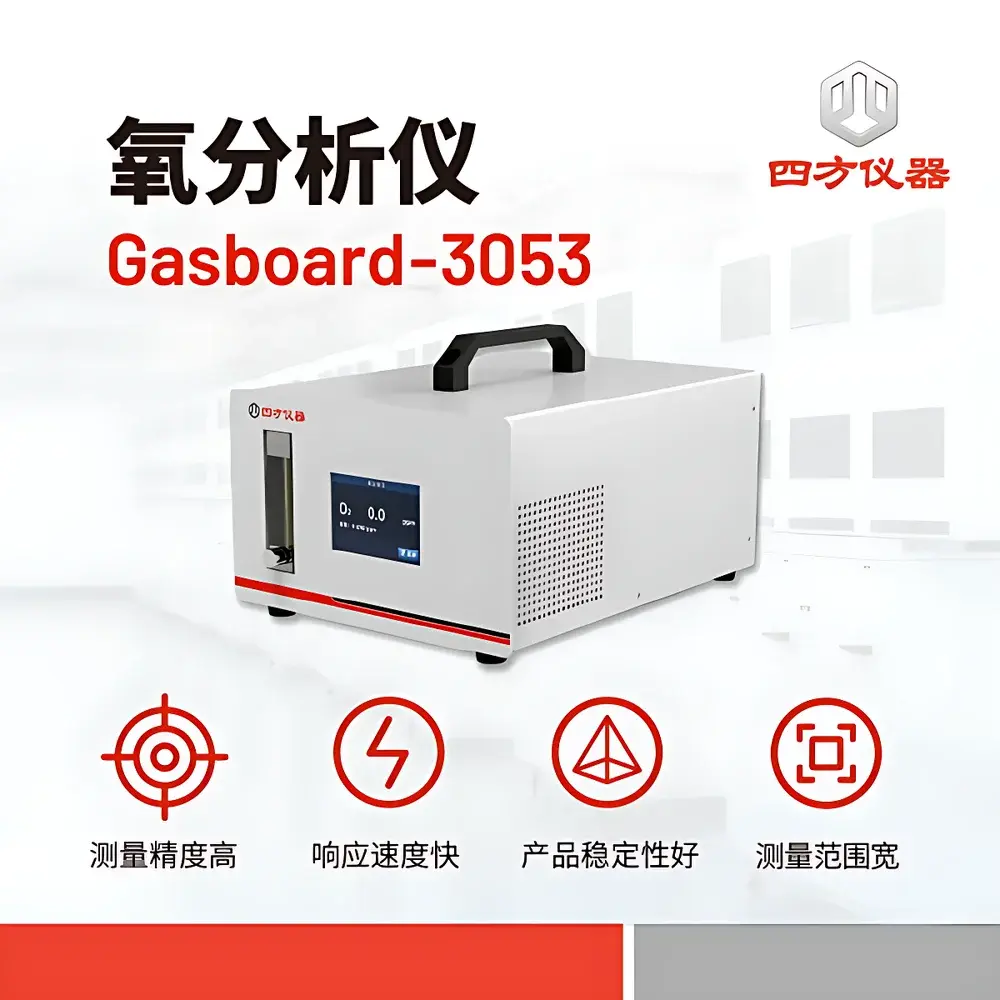 CUBIC INSTRUMENTS Gasboard-3053 Zirconia-Based Oxygen Analyzer for Semiconductor Manufacturing, Air Separation & Inert Gas Welding