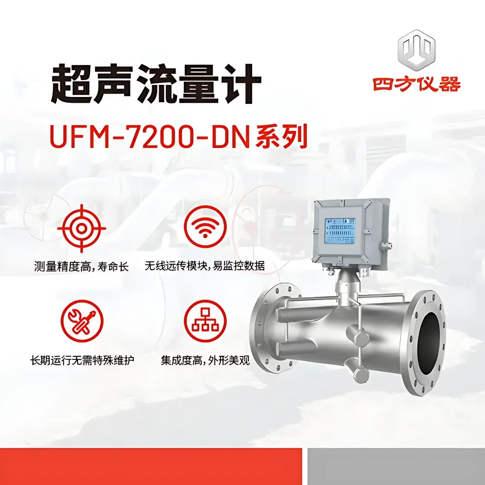 CUBIC INSTRUMENTS UFM-7200-DN Series Ultrasonic Gas Flowmeter