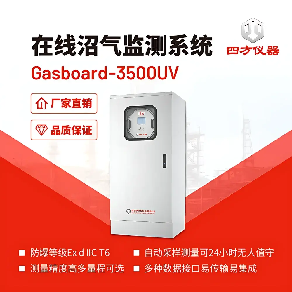 CUBIC INSTRUMENTS Gasboard-3500UV Online Biogas Monitoring System