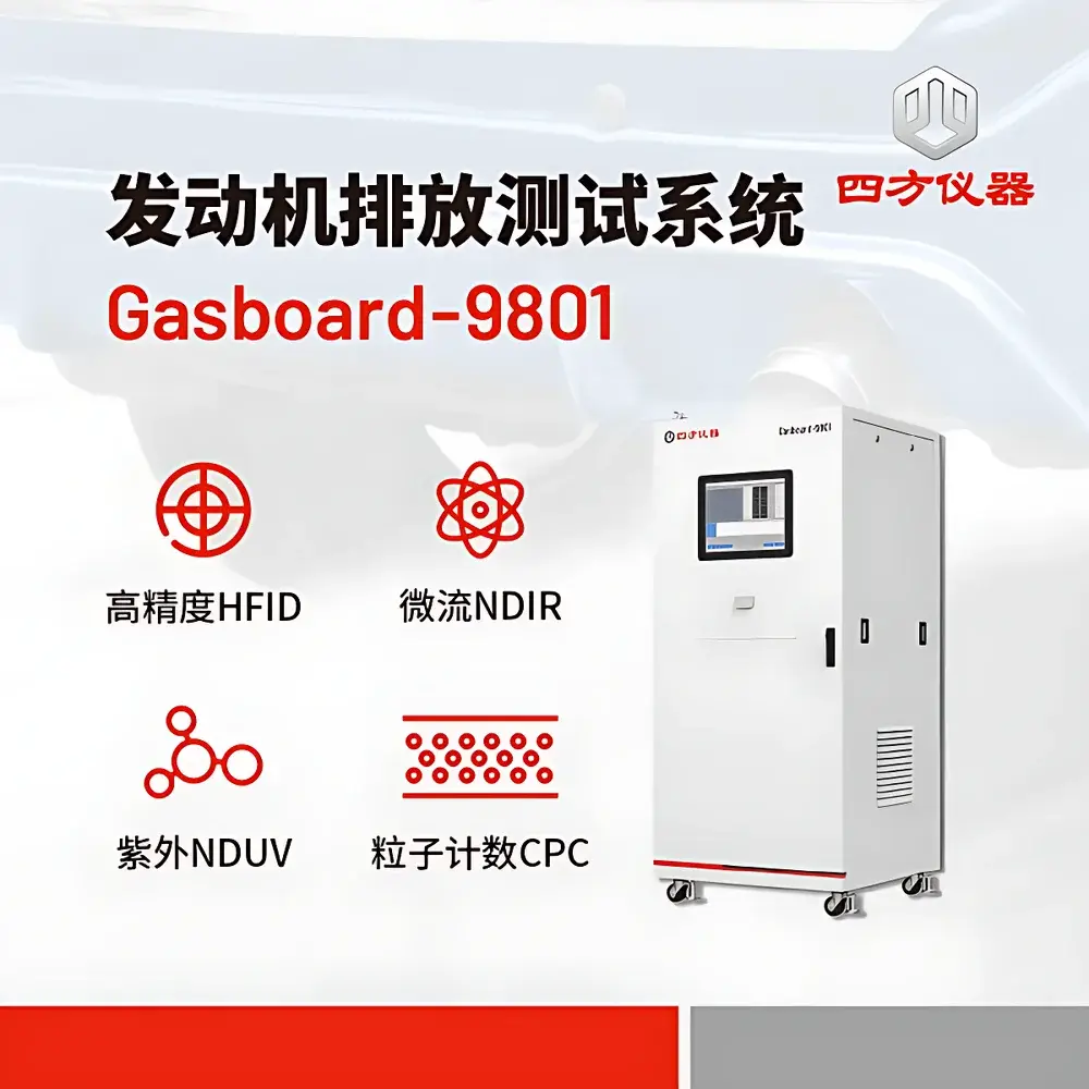 CUBIC INSTRUMENTS Gasboard-9801 Engine Emission Test System