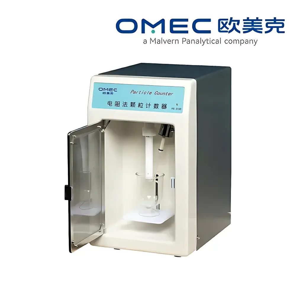 OMEC RC-2100 Coulter Principle Electrical Resistance Particle Counter / Particle Size Analyzer