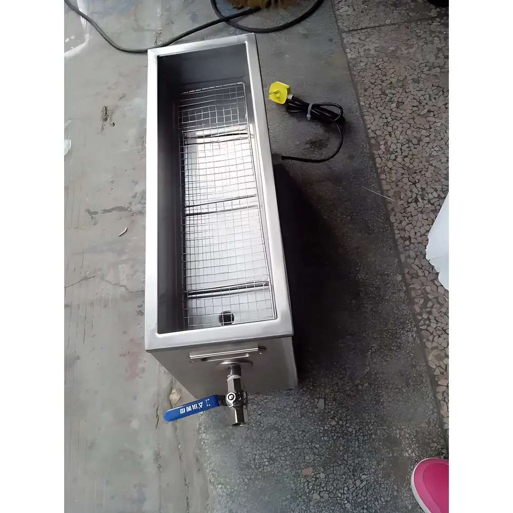 SYC Sycs SCQ-4201C Benchtop Ultrasonic Cleaner with Adjustable Frequency, Heating & Digital Control