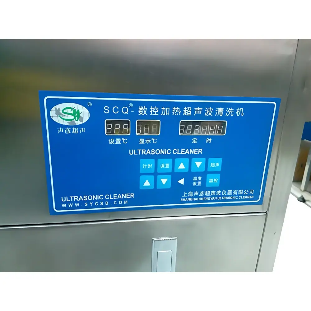 SYCSCQ-168 Digital Programmable Heated Ultrasonic Cleaner