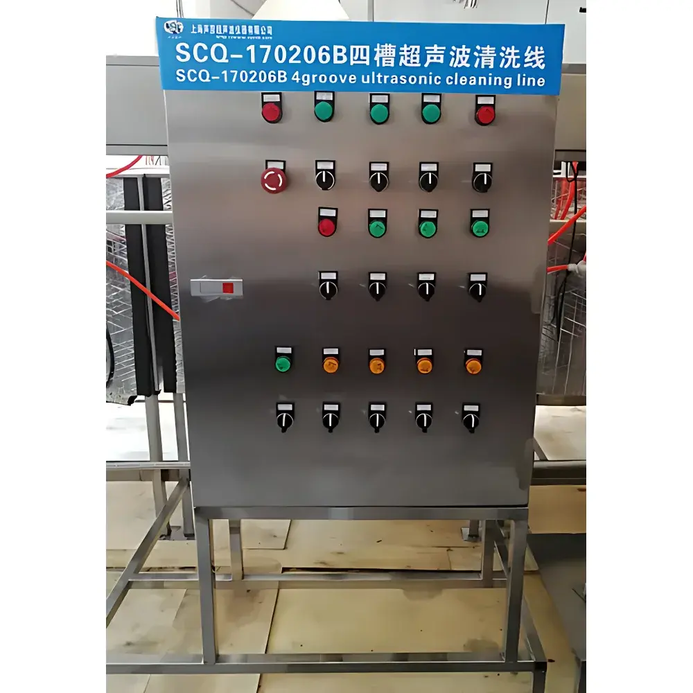 Shengyan SCQ-170206B Four-Tank Ultrasonic Cleaning Line
